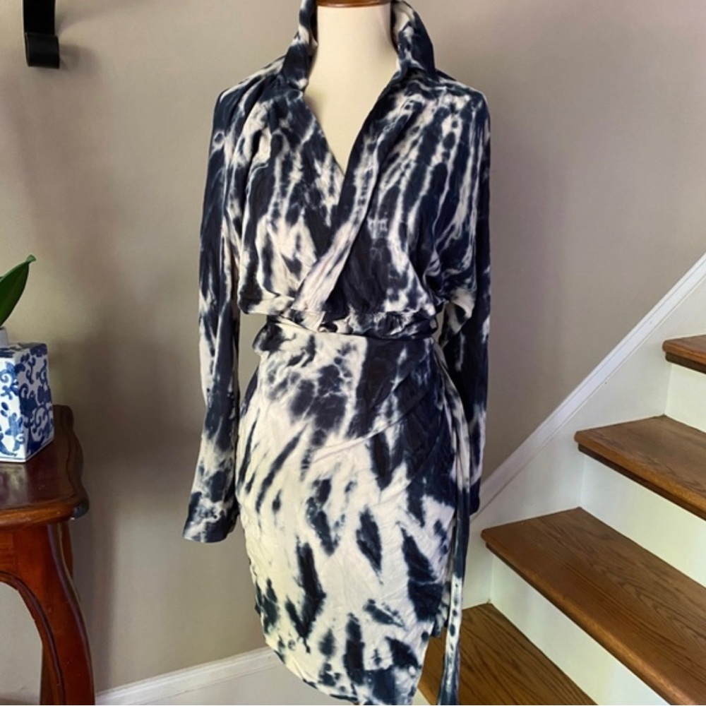 Young fabulous & broke XS NWT wrap dress soft fabric nice fit for all body types